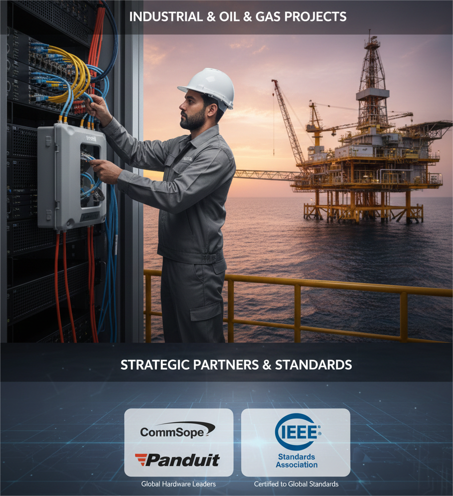 Commercial Network Cabling Doha