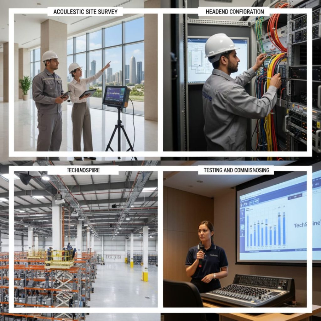 PA System Installation Qatar