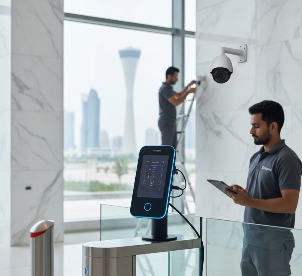 Door access control system qatar