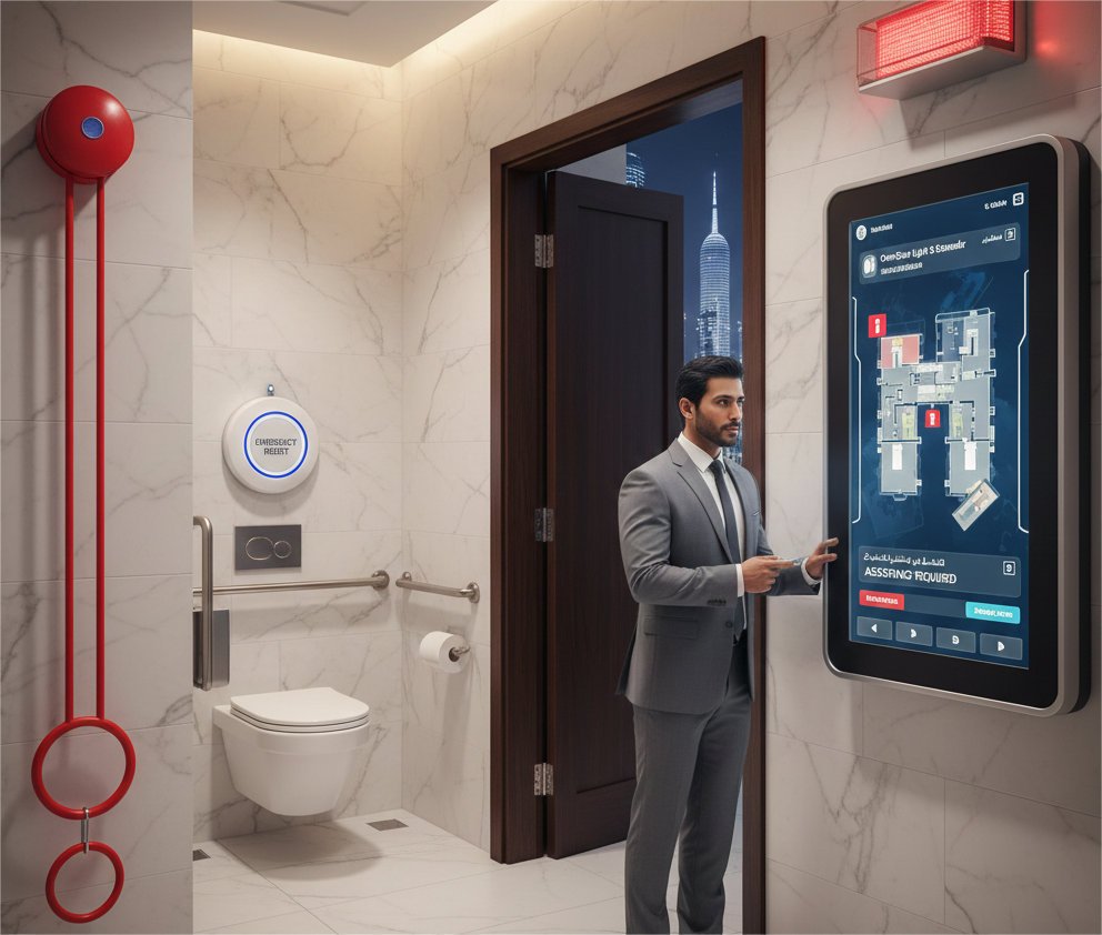 disabled call system Doha